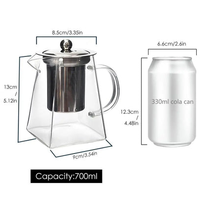 Glass Teapot Set