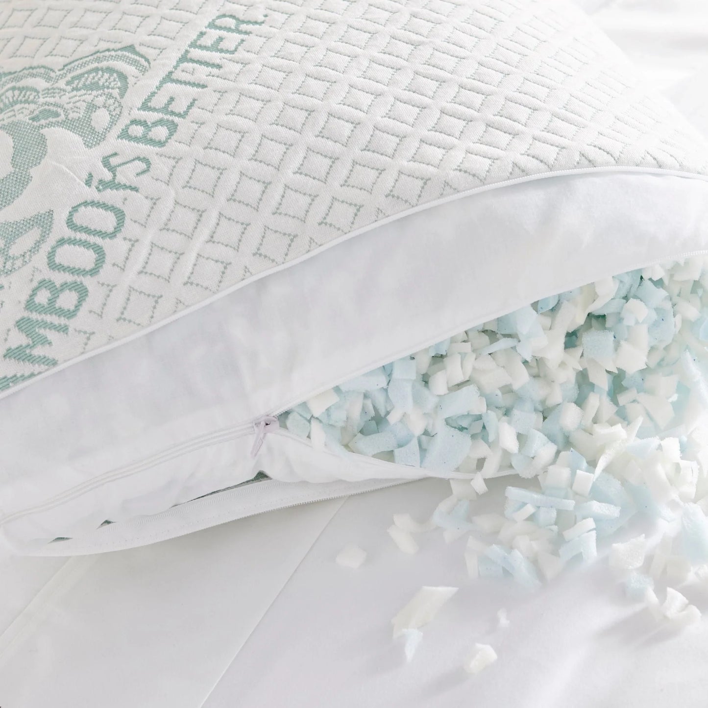 Adjustable Bamboo Cooling Pillow | Bed Pillows