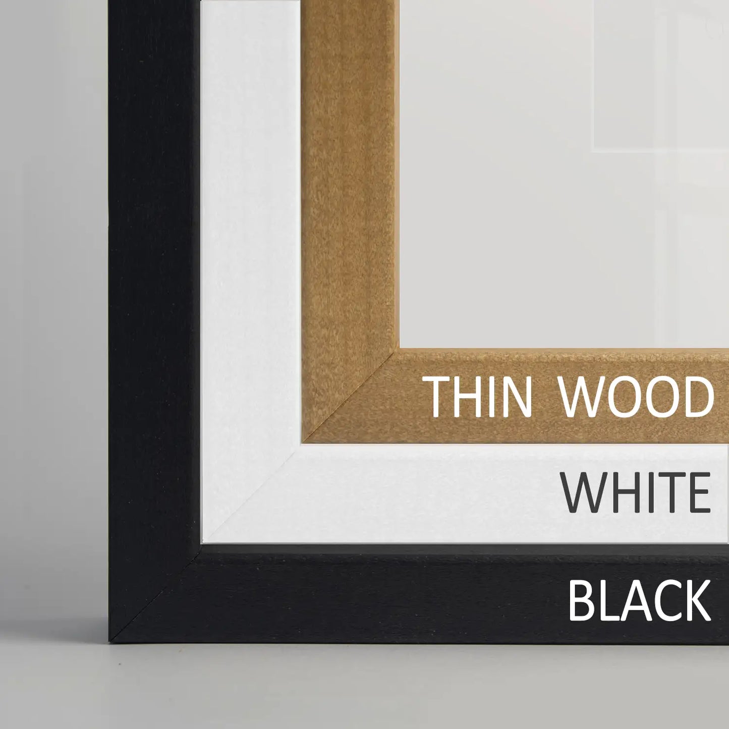 Minimalist Mountain Lake Set of 3. Modern Landscape Prints