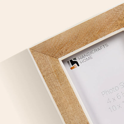 Wood Resin Inlay Picture Frame 4x6 5x7 Photo Frame Decor