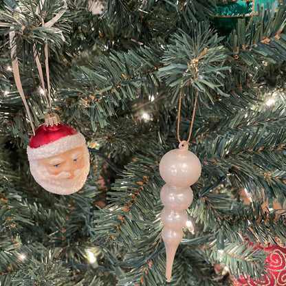 6 Ft Christmas Tree Prelit 200 White Lights. Full Realistic Artificial Fir Green Xmas